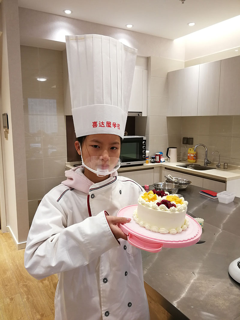 1蛋糕培训姚雅琪实战制作品味四季生日蛋糕